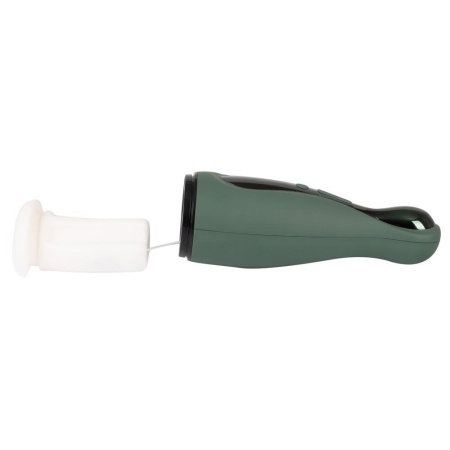 Masturbator Rebel 2 Functions – ssanie i wibracje, wbudowany akumulator USB, długość 25,8 cm, głębokość 14 cm - 7