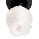Masturbator Rebel 2 Functions – ssanie i wibracje, wbudowany akumulator USB, długość 25,8 cm, głębokość 14 cm - 8