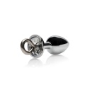 Hearts Paddle with Metal Anal Plug - 8