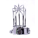 Klatka na penisa Stainless Steel Penis Cage 2 ze stali nierdzewnej z mechanizmem blokady na kłódkę - 4