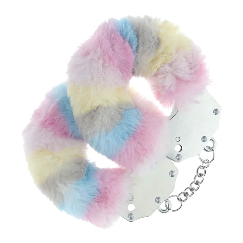 Heavy-duty Fluffy Handcuffs - Multicolor 2 - 1