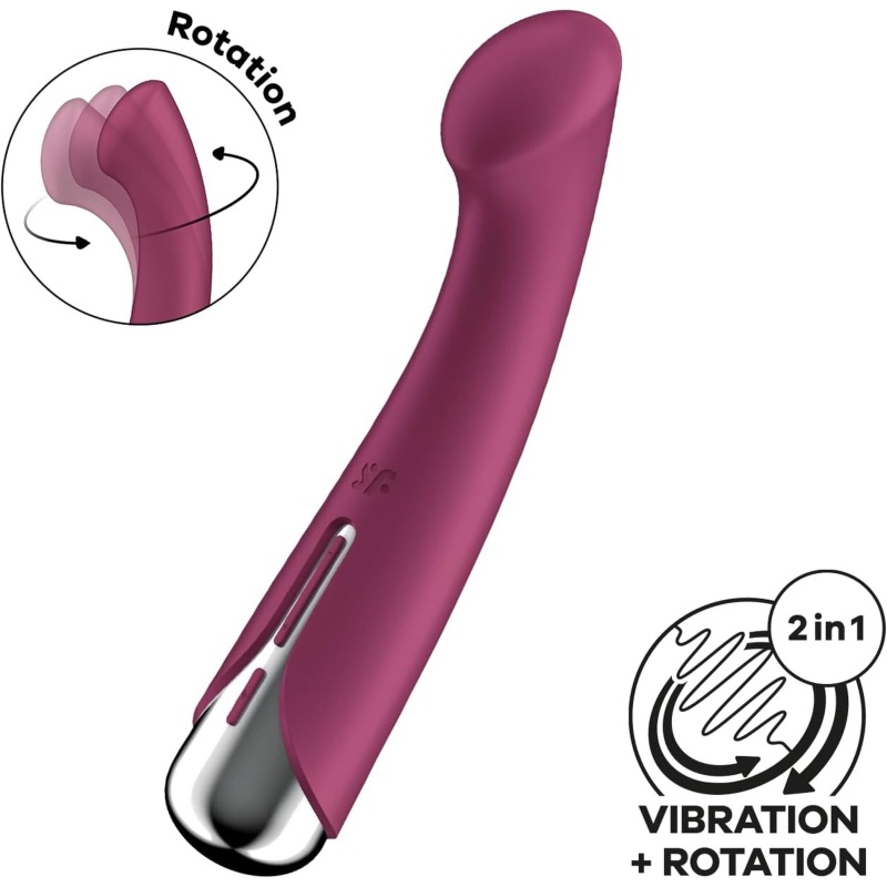 Satisfyer Spinning G-Spot 1 Red - 2