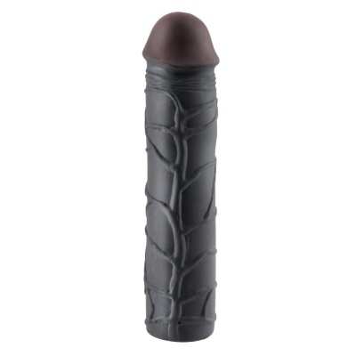 Nakładka na penisa Fantasy X-Tensions Mega 3" Extension – zwiększenie obwodu o 66%, długość całkowita 22,8 cm - 1 2