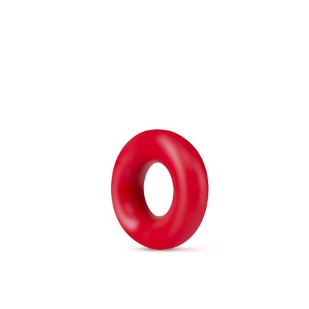 Pierścienie erekcyjne Stay Hard Donut Rings Red - zestaw 2 szt. z elastomeru TPE, średnica wewnętrzna 1,7 cm - 3