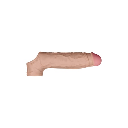 SHAFT SHEATH MODEL F 6.9 INCH LIQUID SILICONE SLEEVE PINE - 4