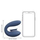 Twitch 3 - Rechargeable Vibrator & Suction - Silicone - 10 Speed - Blue/Grey - 6