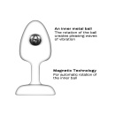 Korek analny DORCEL Geisha Plug Infinite M z obrotową kulką magnetyczną, długość użytkowa 7,3 cm - 2