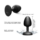 Korek analny DORCEL Geisha Plug Infinite M z obrotową kulką magnetyczną, długość użytkowa 7,3 cm - 5