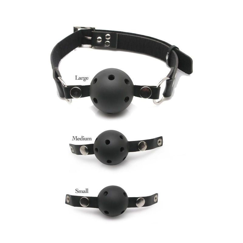 FETISH FANTASY SERIES BALL GAG TRAINING SYSTEM BLACK - 2
