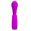 Masażer Sibel z podwójną stymulacją i funkcją stukania, 15,5 cm - 4