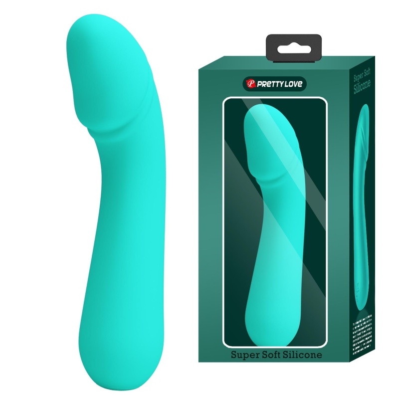 Wibrator Cetus Green z 12 funkcjami - silikon medyczny, 21 cm - 1