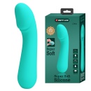 Wibrator Cetus Green z 12 funkcjami - silikon medyczny, 21 cm - 2