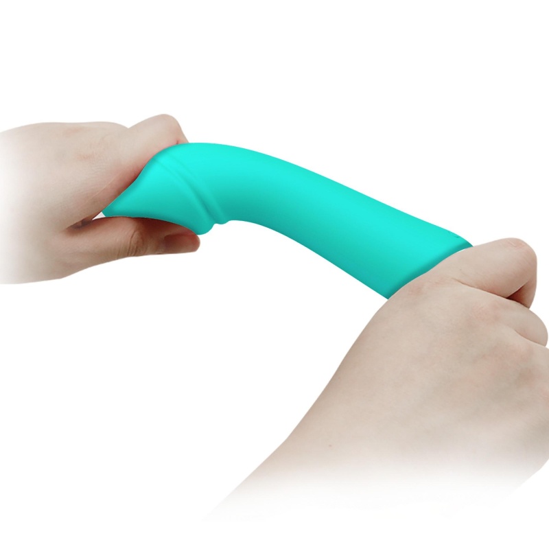 Wibrator Cetus Green z 12 funkcjami - silikon medyczny, 21 cm - 5