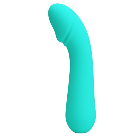Wibrator Cetus Green z 12 funkcjami - silikon medyczny, 21 cm - 8