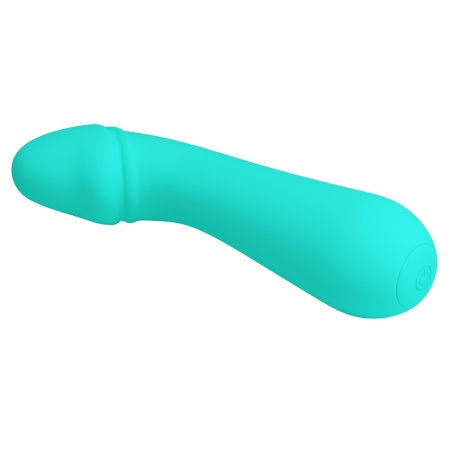 Wibrator Cetus Green z 12 funkcjami - silikon medyczny, 21 cm - 10