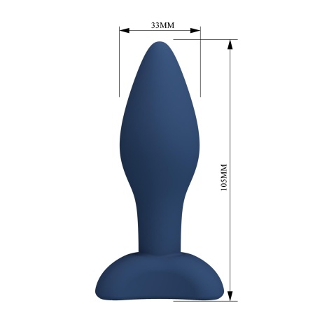 Korek analny MR. Play Bulb M o stożkowym profilu, 9 cm - 7