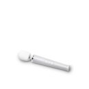 Wibrator typu różdżka Le Wand All That Glimmers Set White - elastyczne połączenie głowicy, 10 prędkości, długość 25,4 cm, średni - 4