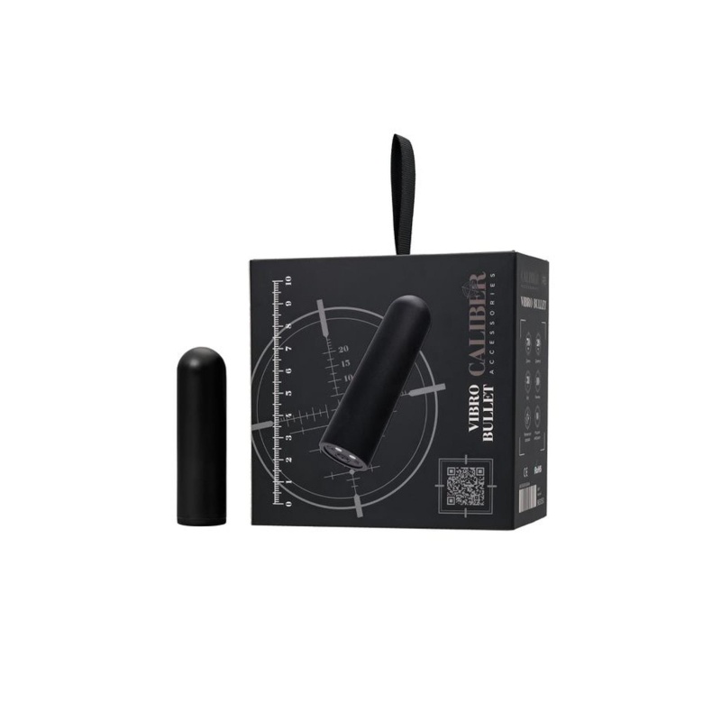 RealStik CALIBER Vibro Bullet - wibracyjna wkładka z 10 trybami, 7 cm, Ø2 cm - 5