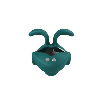 Masażer na palec Finger Massager USB 9 Functions – ciemnozielony - 1