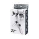 Anonymo handcuffs, PU leather, black, 26.5 cm - 7