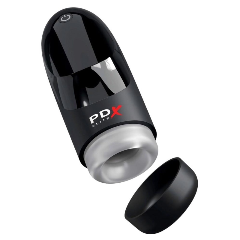 Masturbator Hydrogasm – silnik rotacyjno-wibracyjny, 3 prędkości, wodoodporny, 20 cm - 3