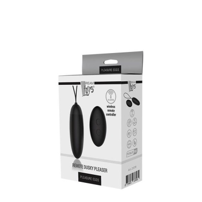 PLEASURE EGGS REMOTE DUSKY PLEASER BLACK - 1