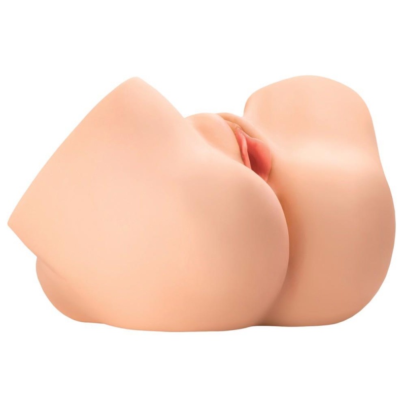 Masturbator w formie torsu 360° Banger Light TPE z kanałami pochwy i odbytu, 4,9 kg, 22,4 × 32,5 × 17,8 cm - 2
