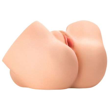 Masturbator w formie torsu 360° Banger Light TPE z kanałami pochwy i odbytu, 4,9 kg, 22,4 × 32,5 × 17,8 cm - 2