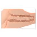 Masturbator w formie torsu 360° Banger Light TPE z kanałami pochwy i odbytu, 4,9 kg, 22,4 × 32,5 × 17,8 cm - 8