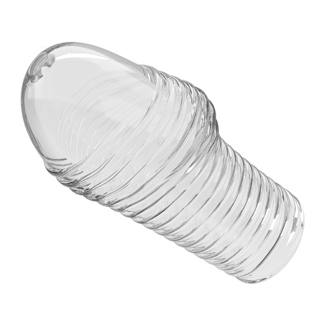 Nakładka na penisa Hoytt przezroczysta, elastyczna, 16 cm - 6