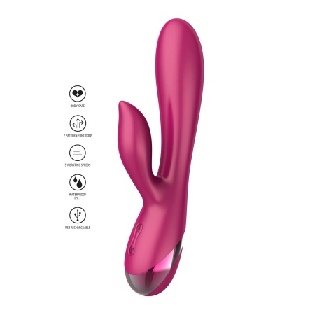 Wibrator Endless Love z podwójną stymulacją punktu G i łechtaczki – 19 cm - 10