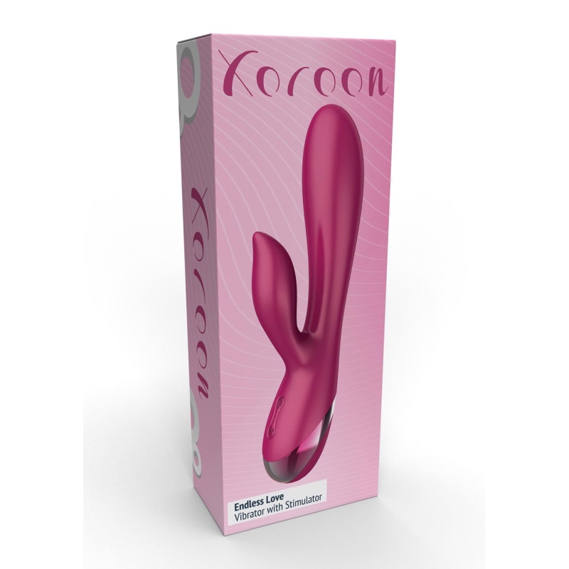 Wibrator Endless Love z podwójną stymulacją punktu G i łechtaczki – 19 cm - 13