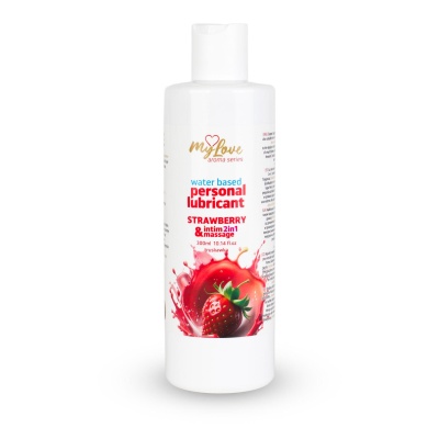Aroma Series Intim&Massage 2in1 Strawberry 300 ml - 1