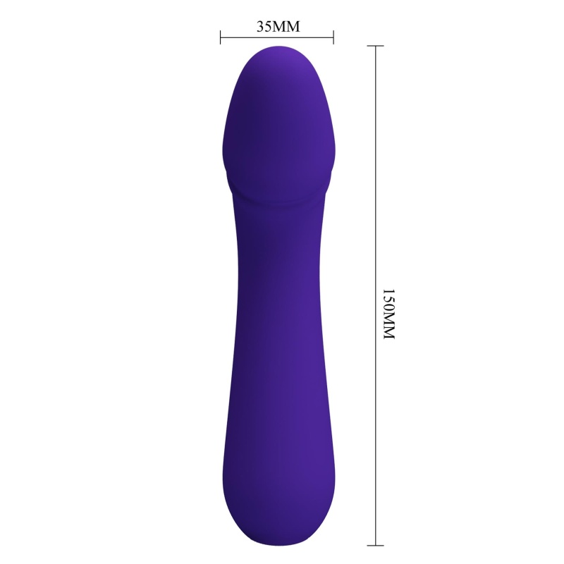 Wibrator Cetus do punktu G z elastyczną główką, 20,5 cm - 10