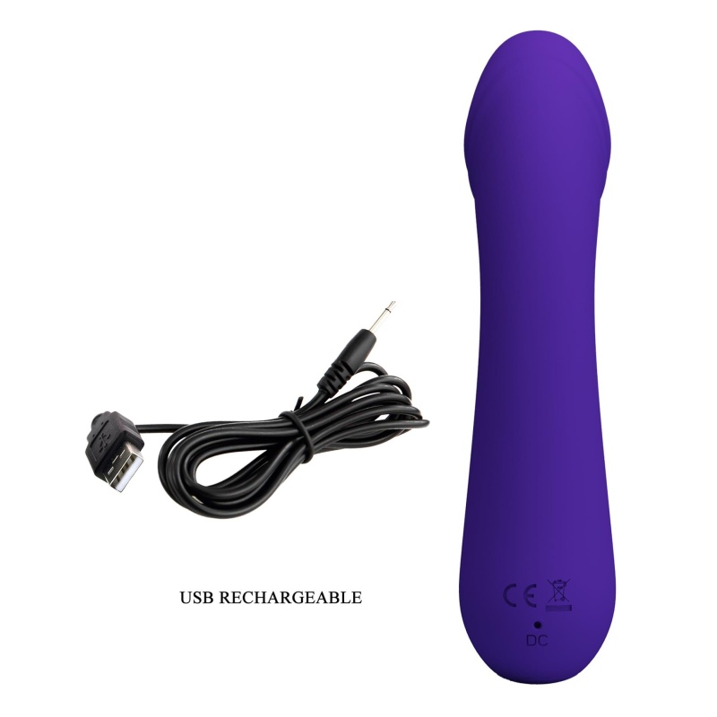 Wibrator Cetus do punktu G z elastyczną główką, 20,5 cm - 12