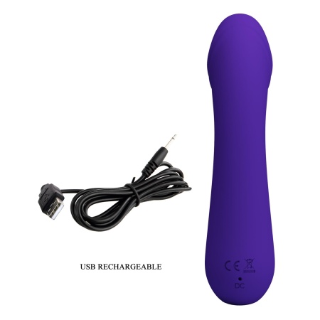 Wibrator Cetus do punktu G z elastyczną główką, 20,5 cm - 12