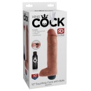 Dildo Squirting 10″ z Jądrami – Realistyczna Anatomia Prącia, Manualna Kula Pompy, 25 cm - 1