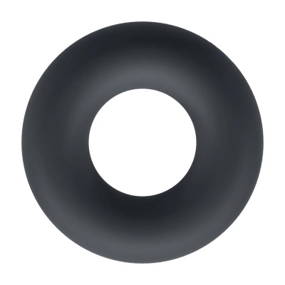 Liquid Silicone Cockring - S - Black - 1
