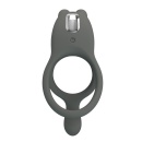 Wibrujący pierścień na penisa MASTER RING dwupierścieniowy 8,5 cm - 5