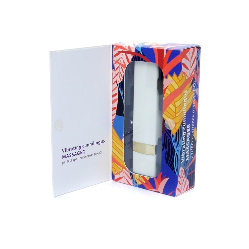 Wibrator Lipstick Vibrator kompaktowy biały - 5