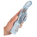 Wibrator króliczek Danny Dolphin ORION – rotująca końcówka i wibrujący stymulator łechtaczki, 21 cm - 4