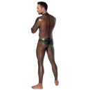 Latex Men's Jumpsuit S - 3