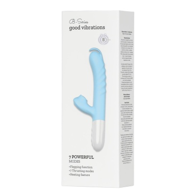 Silicone Vibrator 7 Powerful Modes - Flapping and 7 ThrustingHeating - 1