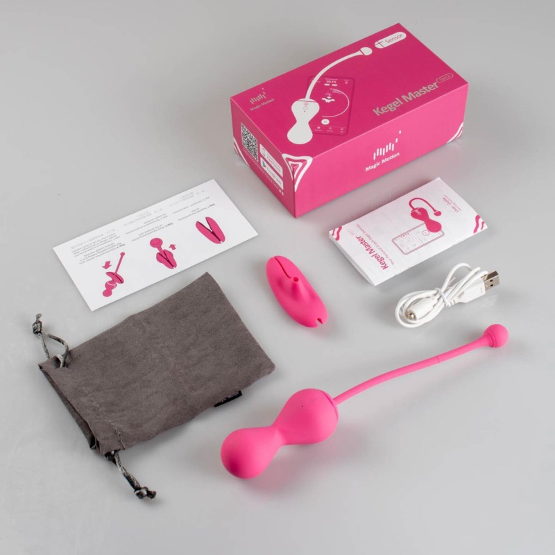 Kulki Kegla Magic Motion Smart Kegel Master Balls różowe - 7