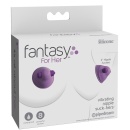 Stymulatory na sutki Vibrating Nipple Suck-Hers: ssanie podciśnieniowe i wibracja, 5,8 cm - 1