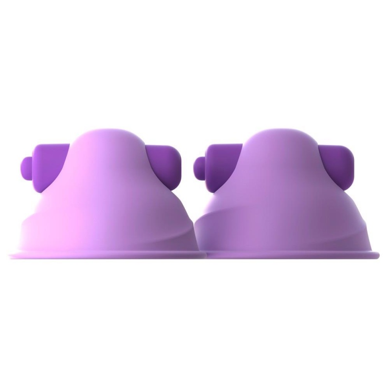 Stymulatory na sutki Vibrating Nipple Suck-Hers: ssanie podciśnieniowe i wibracja, 5,8 cm - 2