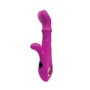 Wibrator z funkcją thrustingu Ares - 3 silniki, ruch posuwisty i nodding, 23 cm - 1
