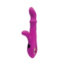 Wibrator z funkcją thrustingu Ares - 3 silniki, ruch posuwisty i nodding, 23 cm - 4