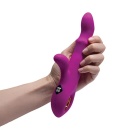 Wibrator z funkcją thrustingu Ares - 3 silniki, ruch posuwisty i nodding, 23 cm - 6