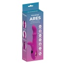 Wibrator z funkcją thrustingu Ares - 3 silniki, ruch posuwisty i nodding, 23 cm - 8